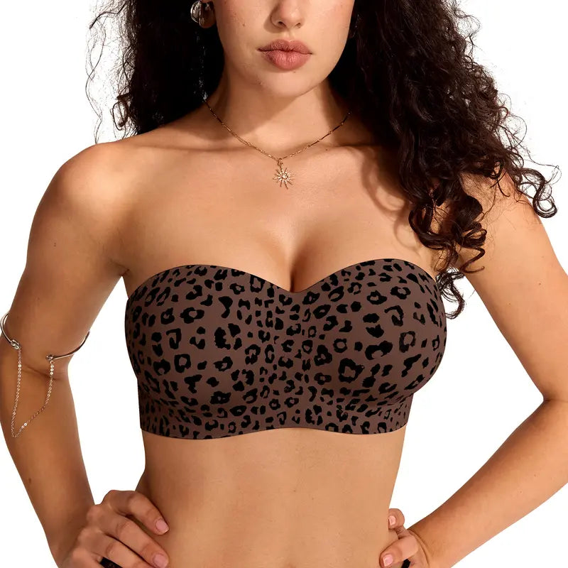 Strapless Non Slip Bandeau Jelly Bra