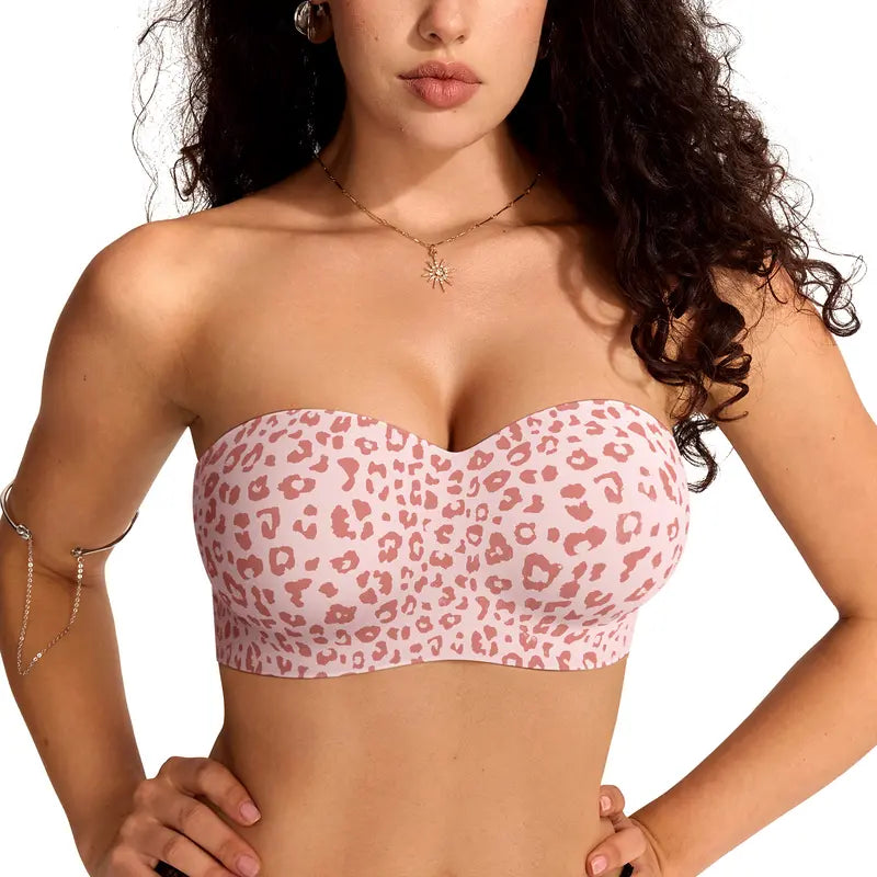 Strapless Non Slip Bandeau Jelly Bra