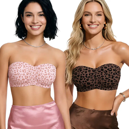 Strapless Non Slip Bandeau Jelly Bra